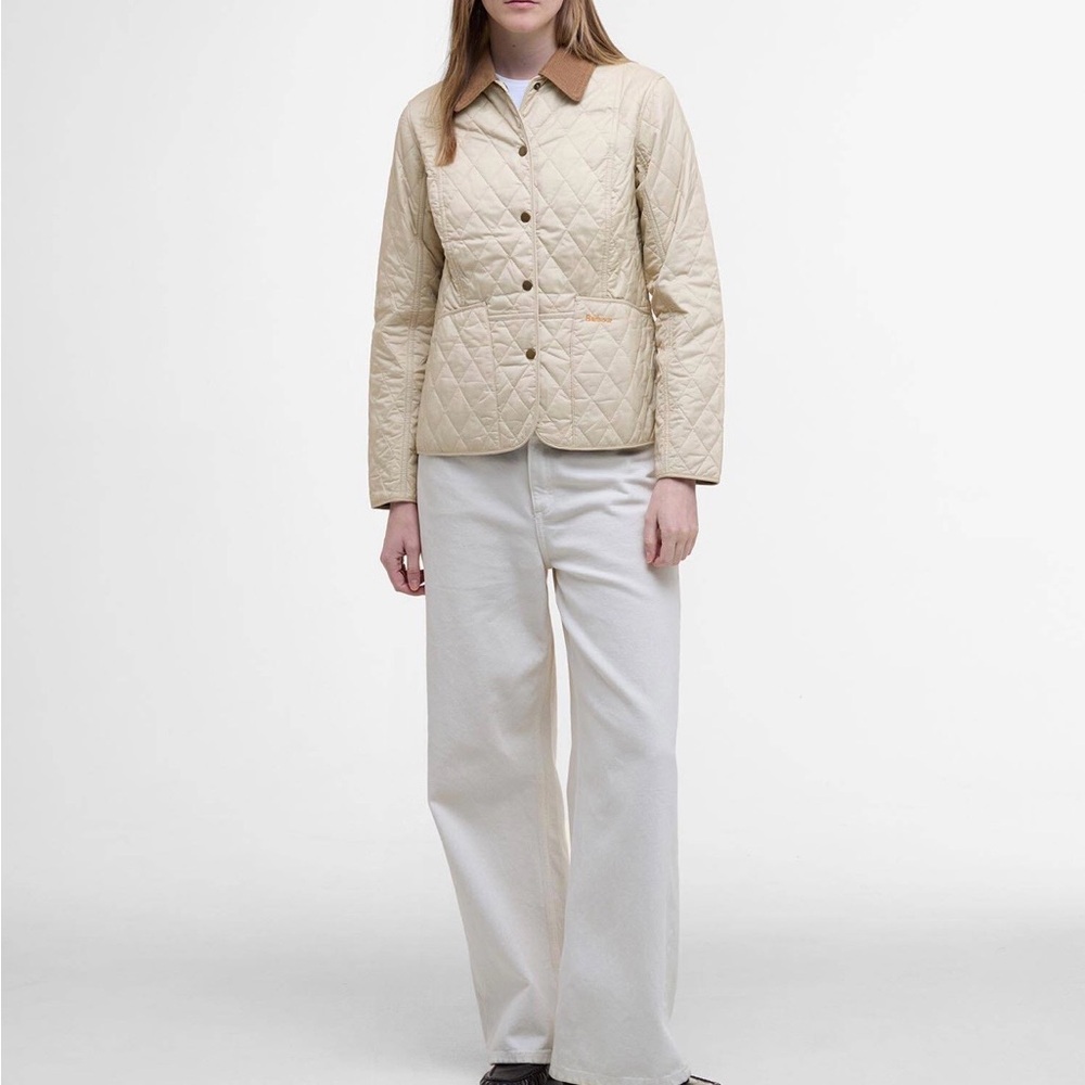 Barbour Quilted Cream Jacket